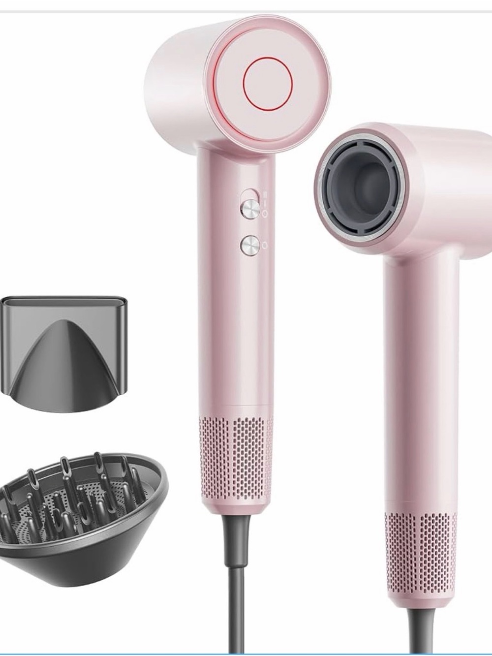 Hair Dryer, 160,000 RPM High-Speed Ionic Blow Dryer with Brushless